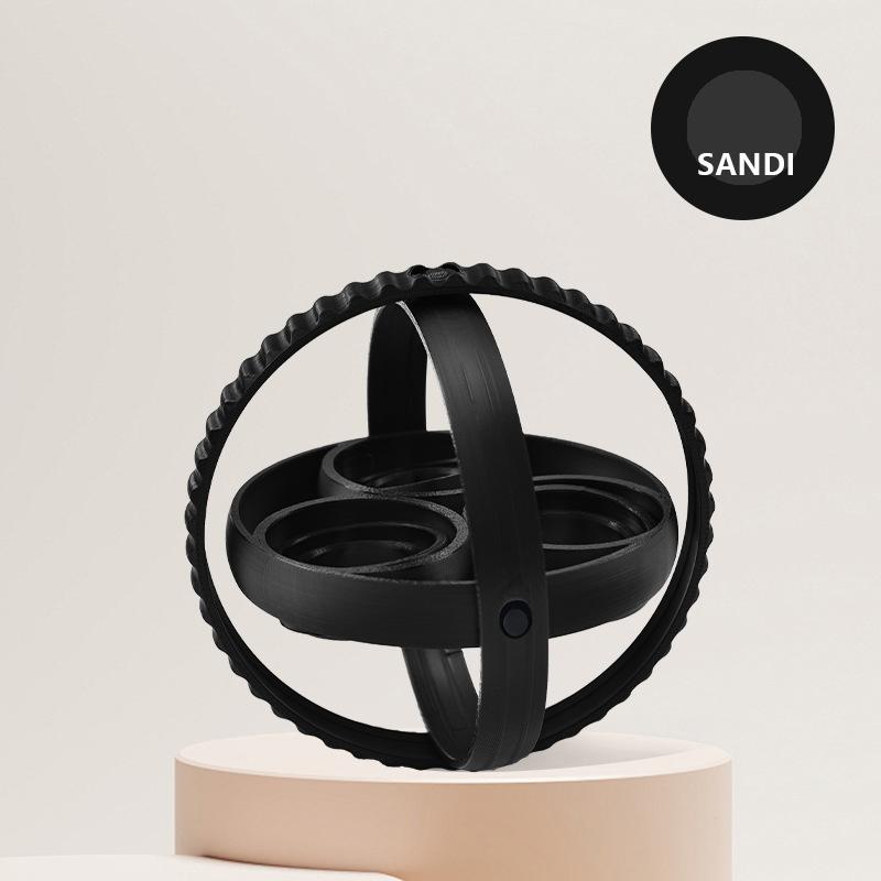 

1 Piece Fingertip Gyroscope Gravity Rotation Anxiety Relief Novelty Funny Decompression Toy 3D Printed Rotating Ball Toys