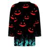 Women's T Shirt Tee Fashion Casual Round Neck 3/4 Sleeve Loose Printed T-Shirt Ladies Top