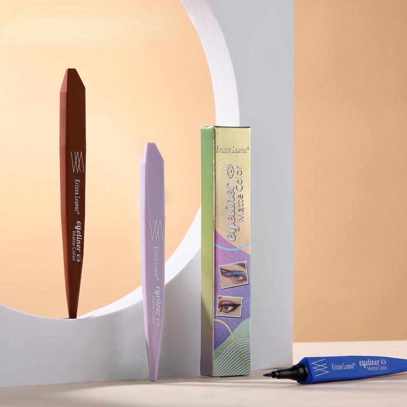 

Потрясающий набор цветных карандашей для глаз от KRISTEN LEANNE — быстро сохнет и держится весь день, водостойкий и несмазывающийся макияж глаз