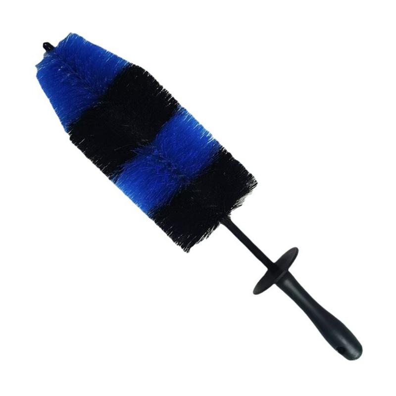 Professional Car Cleaning Tool Soft Bristled Brushes Short Ergonomic Handles For Wheel Arch Detailing Maintenance