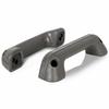 2Pcs Car Inner Gray Door Armrest Handle Trim For Nissan Hardbody D21 Frontier Pickup 80940-15G00