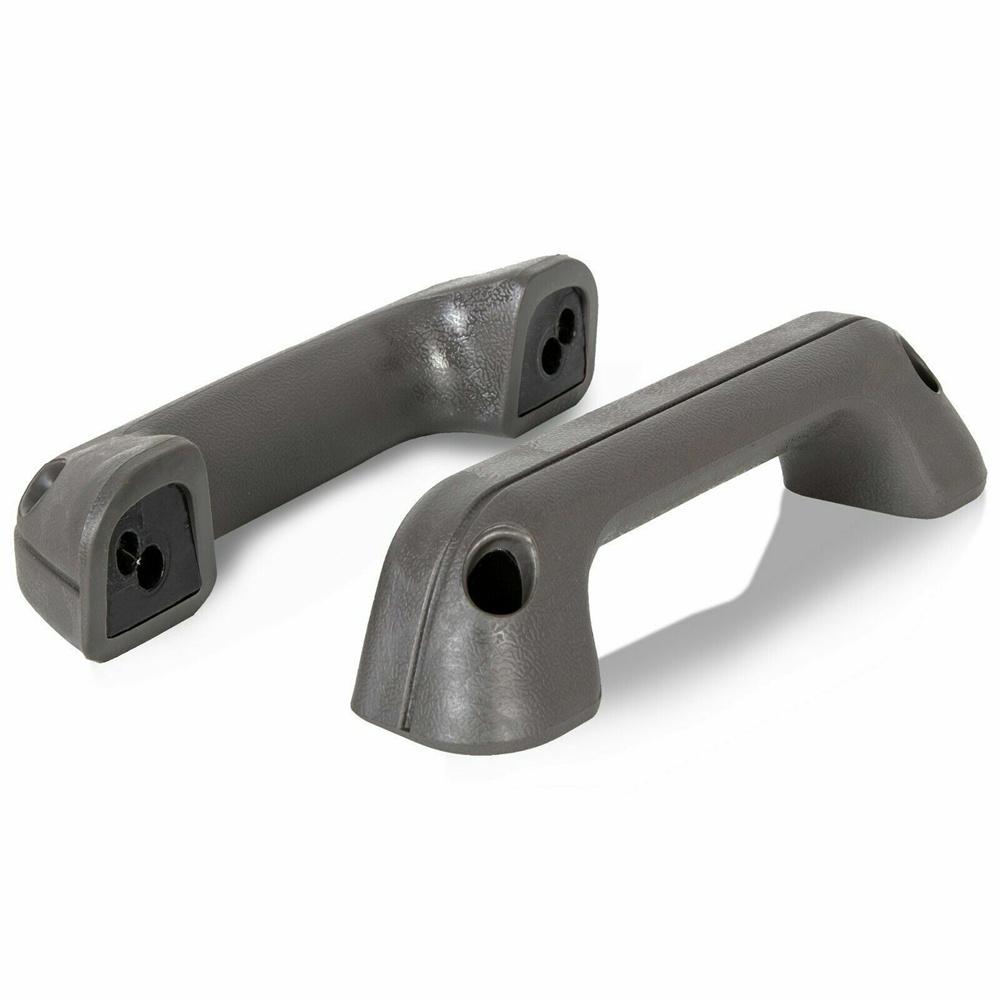2Pcs Car Inner Gray Door Armrest Handle Trim For Nissan Hardbody D21 Frontier Pickup 80940-15G00