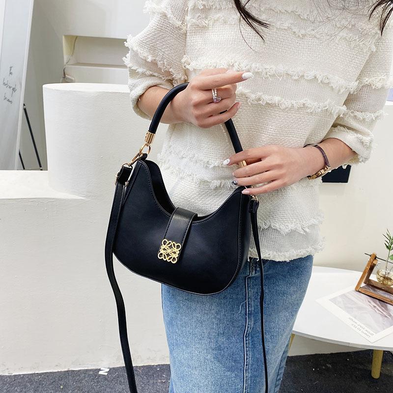 Shoulder Bag Ladies Pu Handbag Crossbody Bag Fashion Commuting Durable Leisure