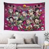 Cutecore Halloween Demon Slayer Tapestry Bedroom Decoration Wall Hanging Blanket Tapestry Cool Stuff For Room