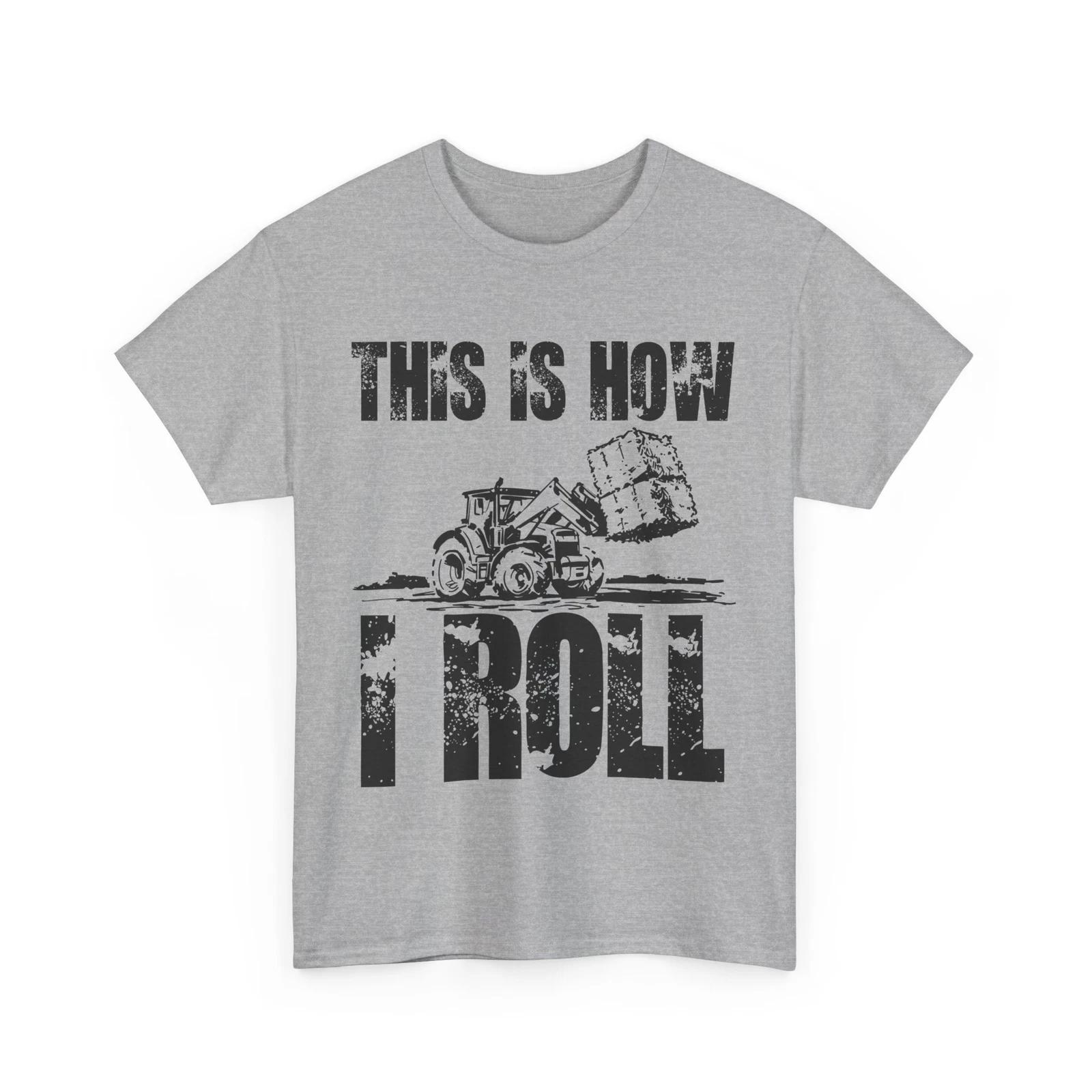 Farming Shirt, This Is How I Roll Farmer Shirt, Farming Tractor Shirt 4XL