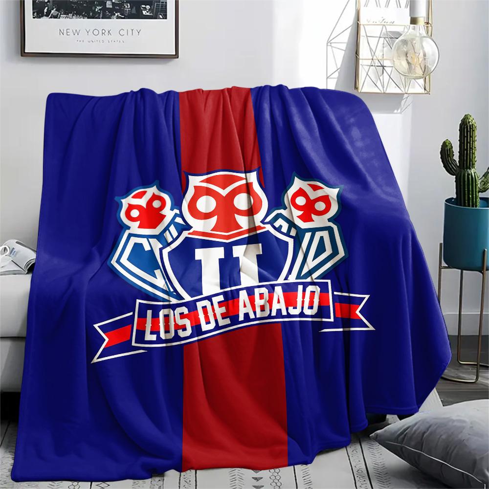 Universidad de Chile Print Flannel Blanket, High quality Comfortable for All Seasons, Home Decor, Warmth and Comfort, Perfect for Christmas Gifts