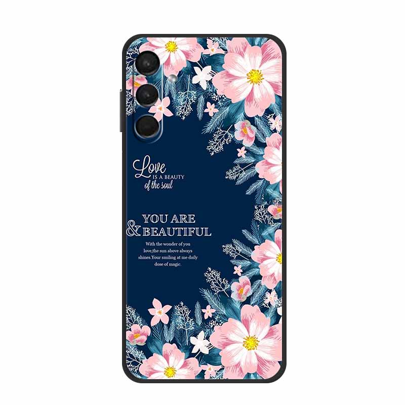 Etui do Samsung Galaxy M35 5G Luksusowe Miękkie Silikonowe TPU Tylna Osłona Telefonu do Samsung Galaxy SM-M356 Ochronne Odporne na Wstrząsy Etui