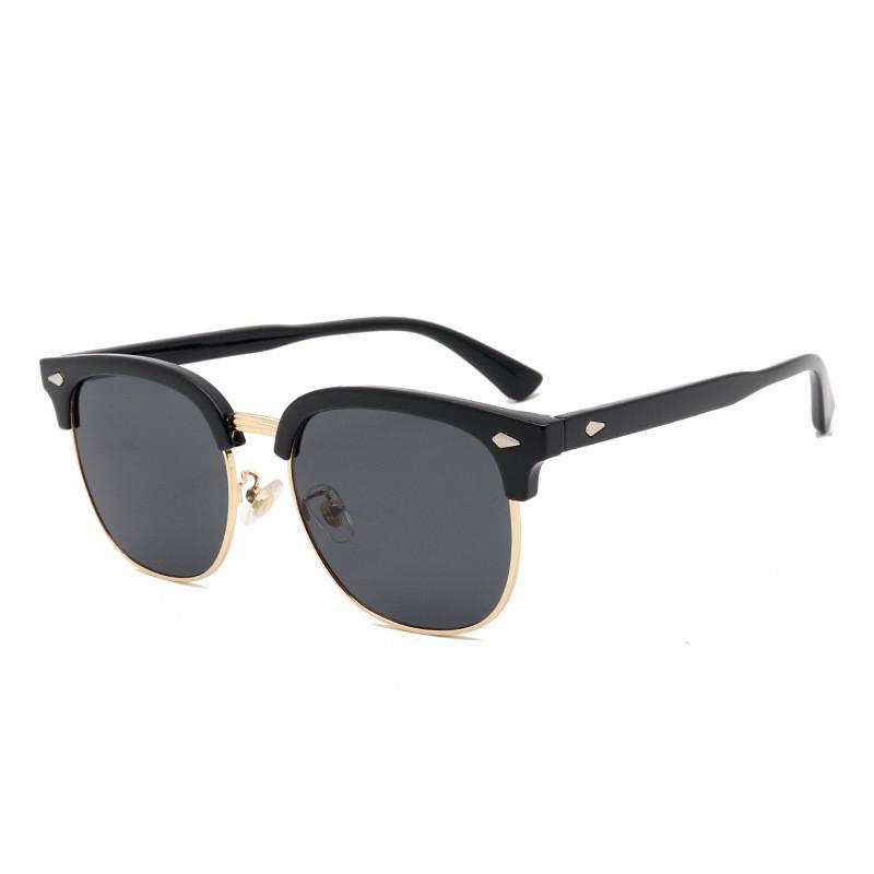 

Дизайн Ретро Мужская Оправа Поляризованные Солнцезащитные Очки Летняя Защита от Солнца УФ StyleA