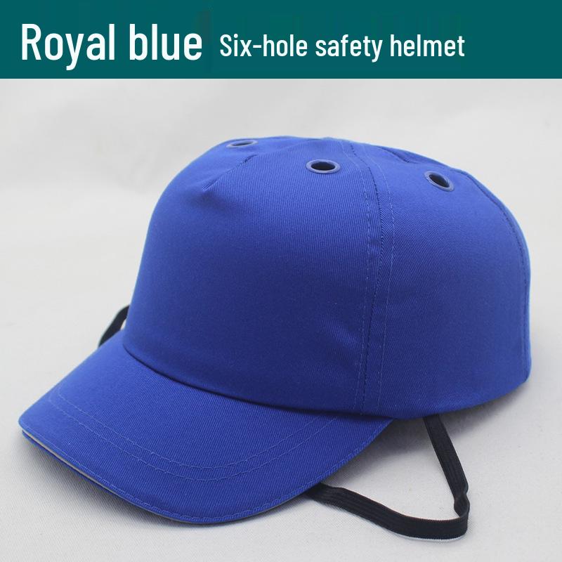Breathable ABS Safety Helmet with Duckbill Design - Lightweight, Anti-Smash & Collision Protection for Work Environments