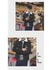 Heren Slim Fit Winter Denim Jas met Velvet en Lamswol Voering