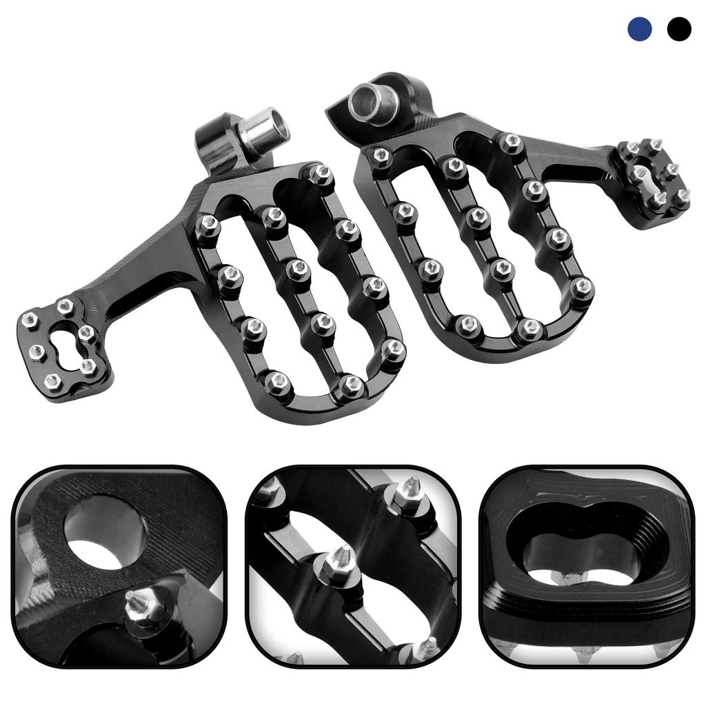 CNC Aluminium Motorrad Fußrasten Rasten Fußrasten für Suzuki Yamaha Honda KTM HONDA KAYO Beta Enduro DirtBike Supermoto Modifiziert
