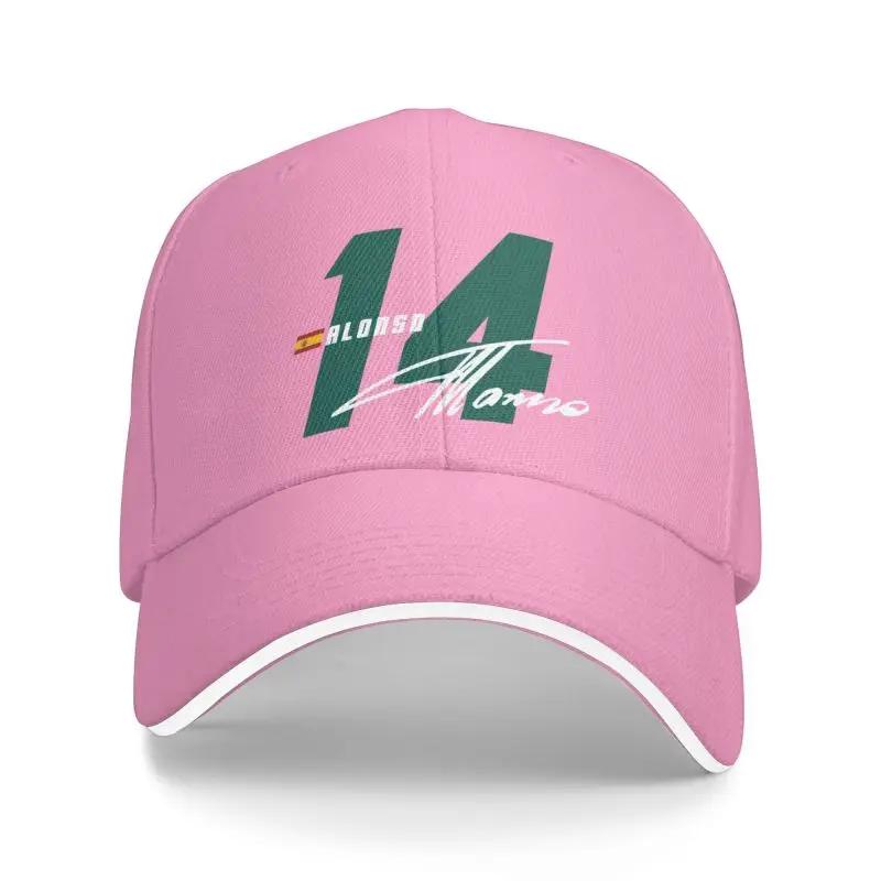 

Бейсболка с фирменным номером Алонсо 14, унисекс, женская, дышащая, спортивная, для автогонок, папина шляпа, для улицы