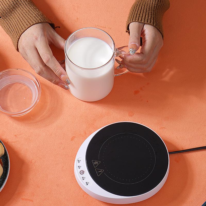 100 °C Tassenwärmer, Tassenwärmer, Heißteebereiter, Wärmer, Untersetzer, elektrische Heizplatte, Induktionsherd, Kaffee, Milch, Tee, Heizkissen, 200 W