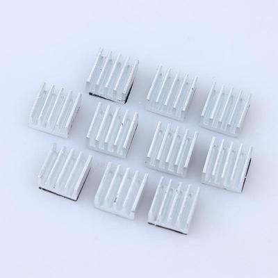 10Pcs A4988 Driver de Motor de Passo Dissipador de Calor Alumínio Dissipador de Calor Radiador de Refrigeração Peças de Impressora 3D Dissipador de Calor Dedicado A4988