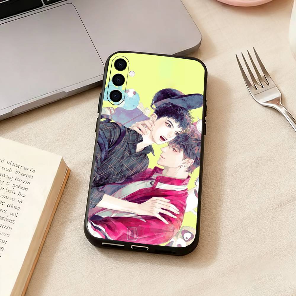 Comics S--Semantic Error Phone Case Black Silicone Soft For Samsung Galaxy A73,A72,A71,A70,A53,A52,A51 Samsung a21