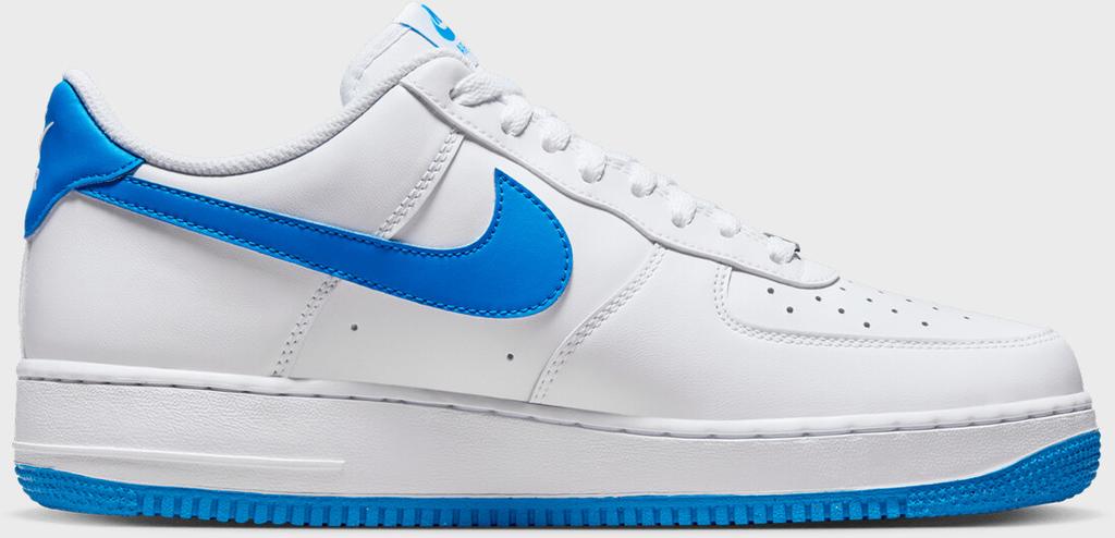 Кроссовки Nike Air Force 1 '07 white/white/photo blue
