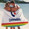 Fashion C-Commodore 64 logo Towel Quick Dry Absorbent Beach Towel for Sports, Fitness, Swimming and Outdoor Activities