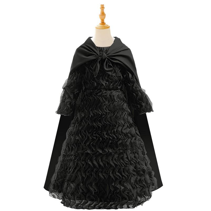 Girls Princess Dress Kids Cosplay Movie Witch Costume Party Gown 8 Years Old