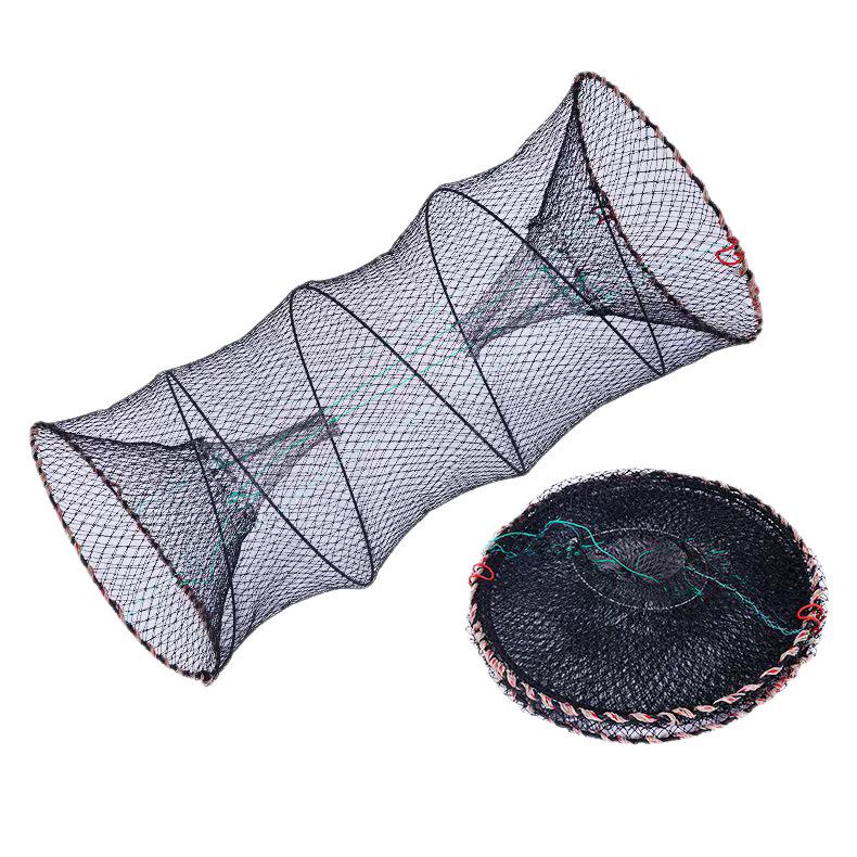 Round Foldable Crab and Shrimp Fishing Net and Lobster Cage