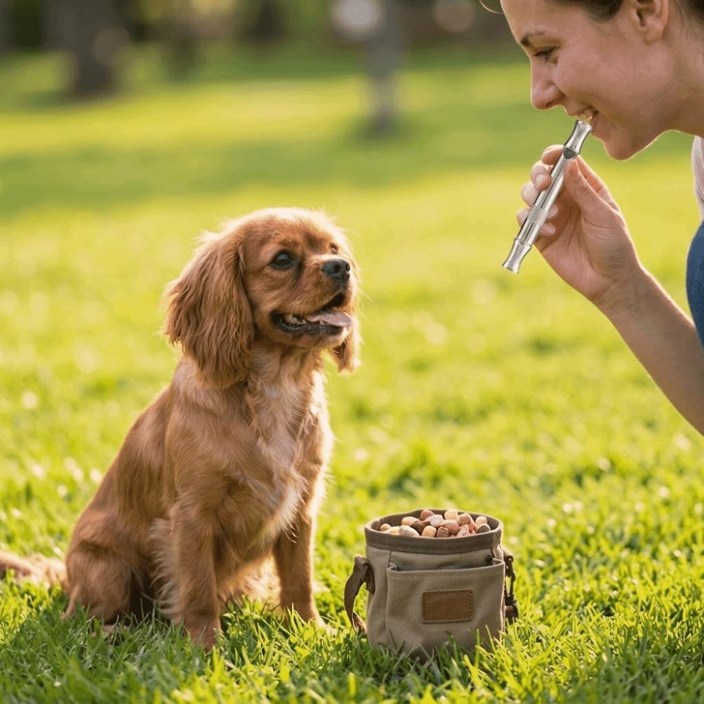 Adjustable Pet Training Whistle Portable Dog Recall Whistle Pet Training Supplies Pet Recall