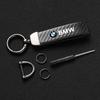Klíčenka na auto z uhlíkových vláken Zinková slitina Prevence ztráty Klíčenka Pro BMW X1 X2 X3 X5 X4 X6 X7 G30 G20 G32 G11 G12 F40 F30 F20 F10 F34