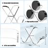 Transparent Clear Hockey Puck Display Case Acrylic Decor Storage  For 3 Pucks Hockey Puck