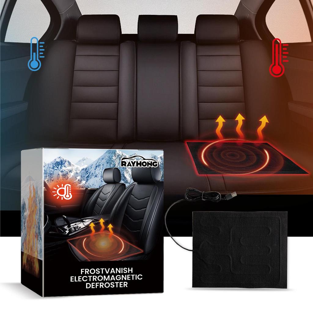 RAYHONG Car Seat Heating Pad (1 Piece), Warm and Cold-Proof Winter Heated Seat Cushion, Electric Seat Heater, Car Window Snow Melting Heater