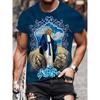 Jesus Christ T-Shirt For Men Women 3D Printed Tees Summer Fashion Casual Short Sleeve T Shirts O-Neck Oversized Kids Clothing