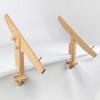 Portable Beech Wood Embroidery Frame, Detachable Cross Stitch Hoop Stand for DIY Hand Sewing Craft, Adjustable Lightweight Tool