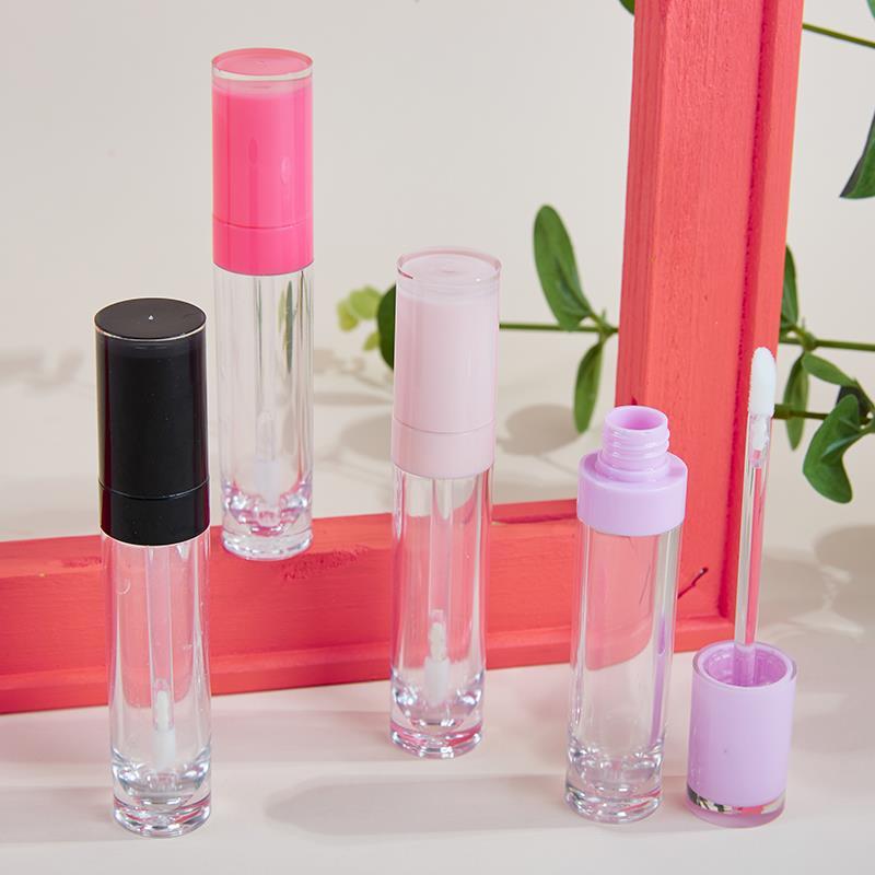 8Ml Diy Lip Balm Tube Container With Cap Refillable Empty Lipstick Bottle Lipgloss Tube Cosmetic Sample Container Package