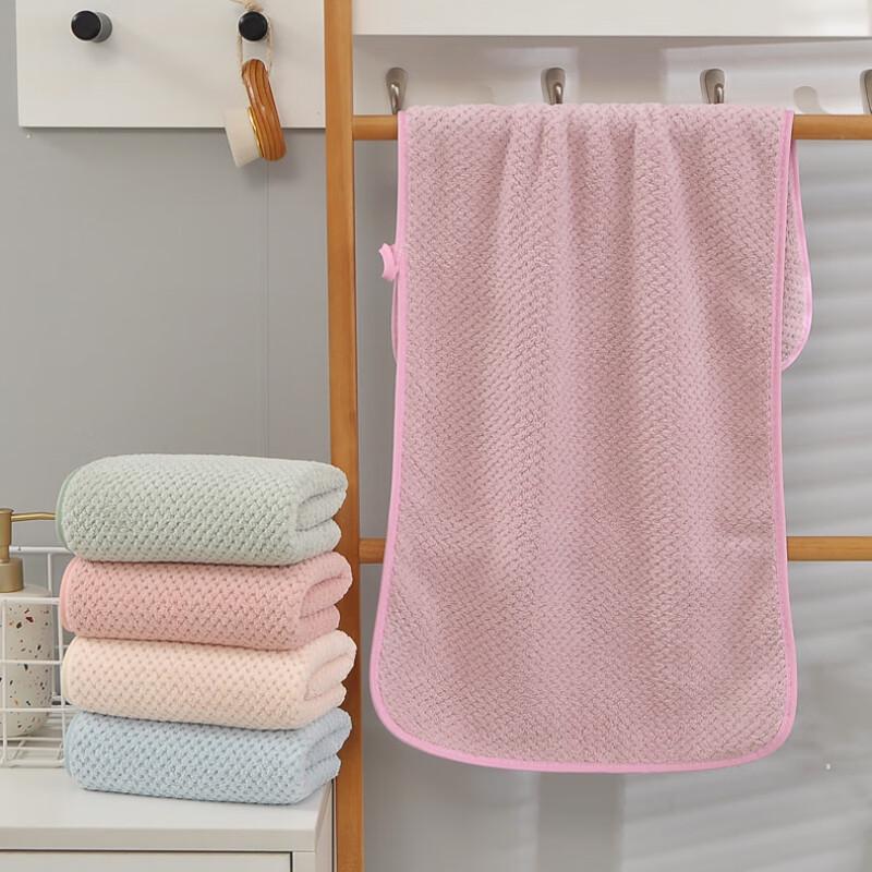 GPPNKC Coral Fleece Absorbent Hair & Face Towel - 5 Pack