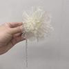 Organza Camellia Flower Gripper Pearl Tassel Hair Women's Light Luxury Shark New High End Feeling