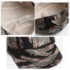 Berretto da Baseball a 5 Pannelli Vintage Colore Mimetico per Uomo Donna, Visiera Corta Rete di Cotone Liscia, Perfetto per Esterno Casual e Uso Quotidiano