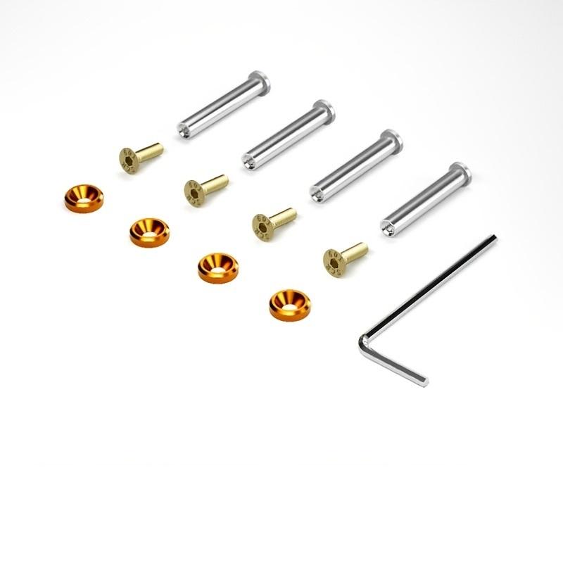 13 pieces / 1 set, computer case fan installation kit, including stainless steel screws, locking nuts and washers