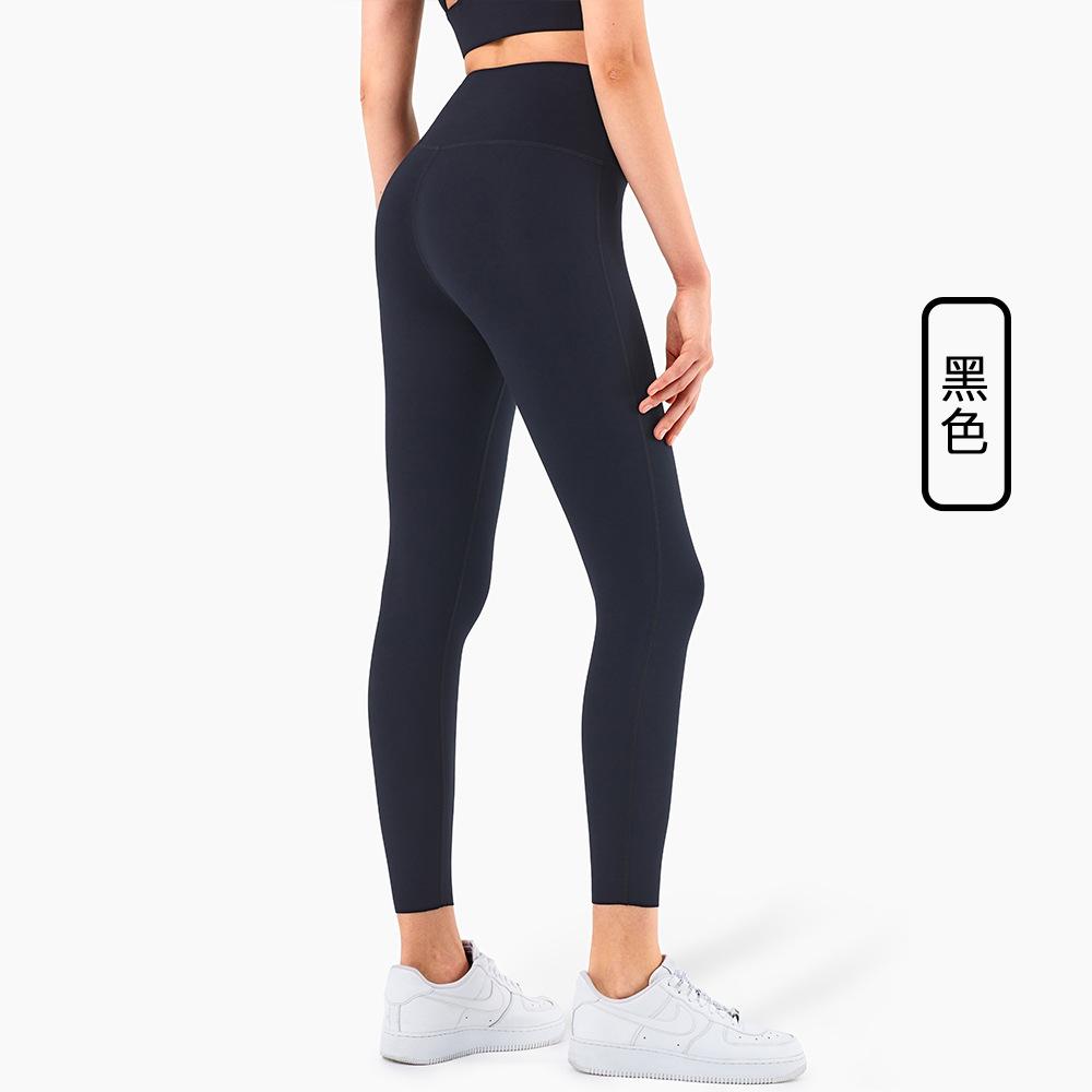 

Спортивные штаны 2025 новые европейские и американские фитнес-йога штаны, лайкра с высокой талией, с эффектом пуш-ап, леггинсы для занятий спортом на открытом воздухе 4