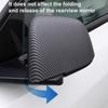 Side Mirror Cover Replacement for Tesla Model Y 2020 2021 2022 2023 2024 Outside Rearview Mirror Cap Exterior Accessories ABS Matte Carbon Fiber