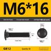 High-Strength Grade 8.8 Carriage Bolts: Round Head, Square Neck, M6-M16 Sizes for Shelf and Bridge Frames