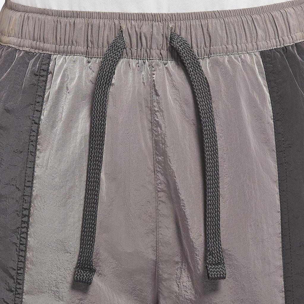 Jordan Essentials Pocket Woven Logo Color Block Drawstring Cuffed Retro Sports Pants Women Pants Lightning-Gray DD6996-286