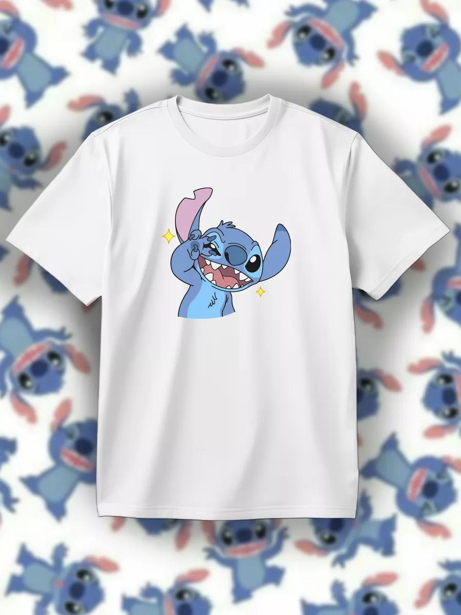 Stitch winking T-shirt 4XL