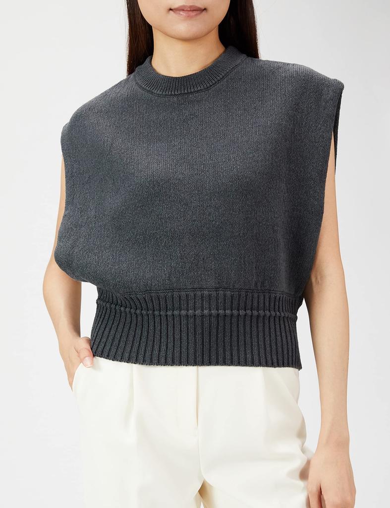 Dobbelstrikket OVERDELER MWNT224001 CGRY F [Miesloe] Dame