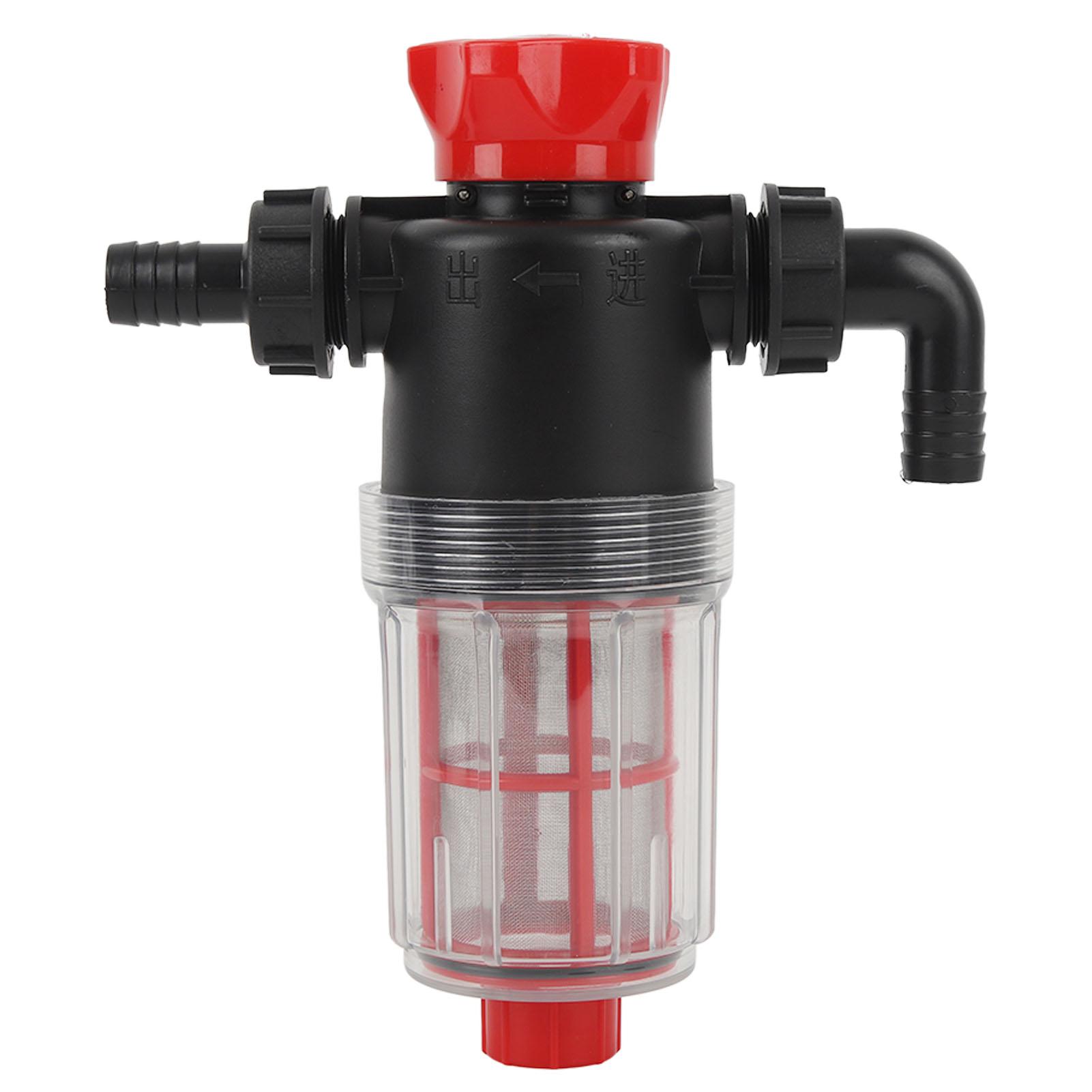 

Сітчастий фільтр для водяного насоса з фільтрувальною сіткою з нержавіючої сталі 60 меш Високопоточний лінійний фільтр Прозора конструкція 19 мм