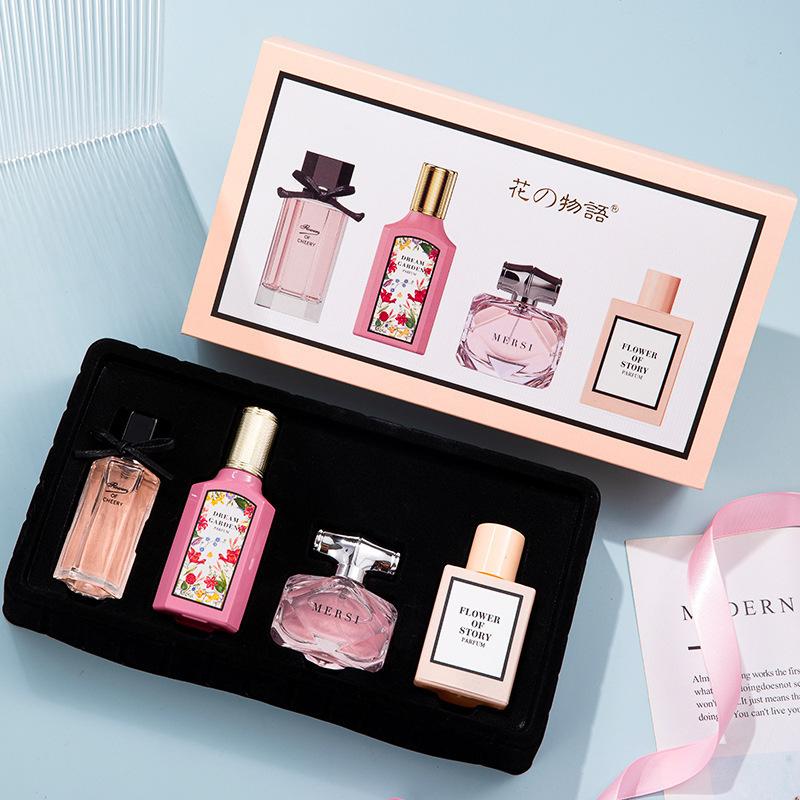 Popular perfume set Lasting fragrance Vietnamese women's perfume gift box Men's cologne perfume spot