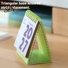Small Desk Calendar 2027 Mini Calendar, Spiral Bound Standing Flip Monthy Desktop Schedule Planner for Home Office Daily