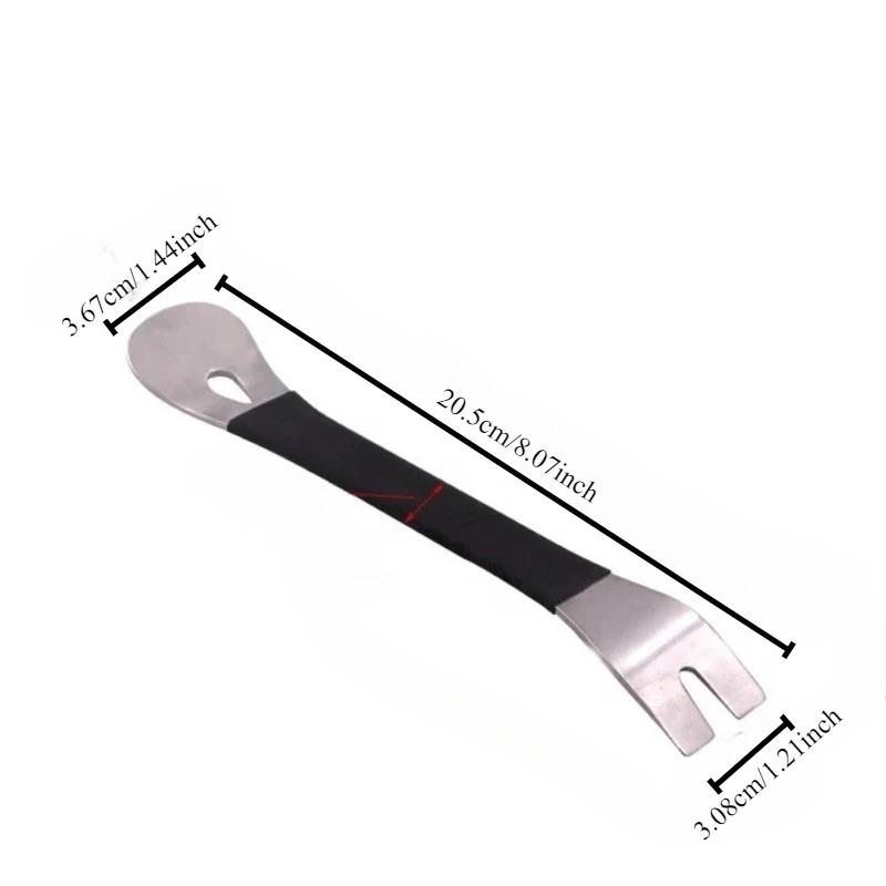 1PC Steel Pry Tool with Buckle Screwdriver for Car Audio Navigation And Interior Door Panel Installation/Disassembly
