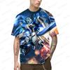 Trend Tee Shirt Men T-shirt Short Cosplay Tops  Oversized Clothing T-shirts Hip Hop Y2k