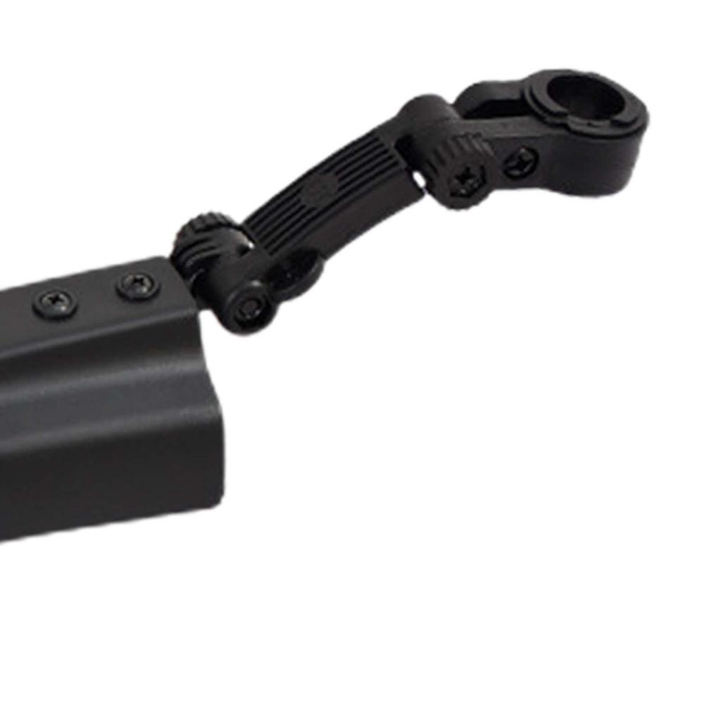 1 Pair Bike Mudguard Front Rear Set Universal Adjustable PP Material Lengthened Widened Easy Clean