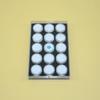 Pack of 15 Small Acrylic Gem Display Boxes with Rotating Lid Round Acrylic Containers for Neat and Secure Storage