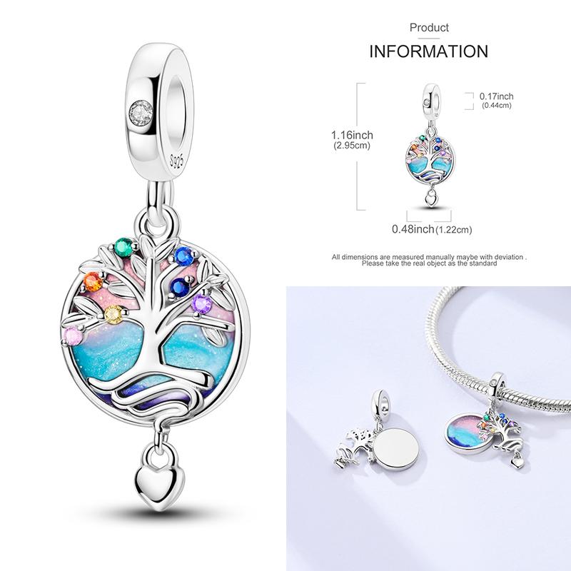 Newest Stunning Charms Bead Copper Lover Flowers Dangle Cute Pets Pendants Fit Original Mula Bracelet Diy Jewelry