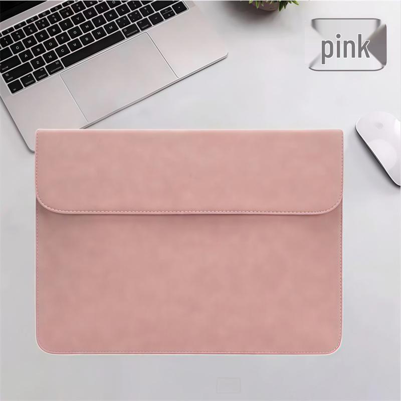 Leather Laptop Stand Bag for 13-16 Inch MacBook, Xiaoxin Air, Huawei