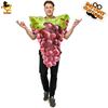 Funny Couple Grape Jumpsuit Halloween Spoof Fruit Show Costume Stage Play Party Costume